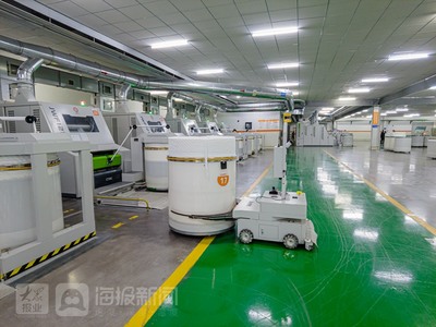5G+AGV重塑纺织生产 枣庄全国首例智能应用背后的新材料技术突破